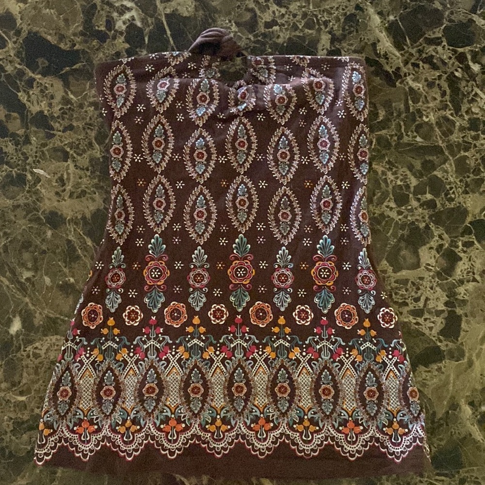 very cute brown designed top